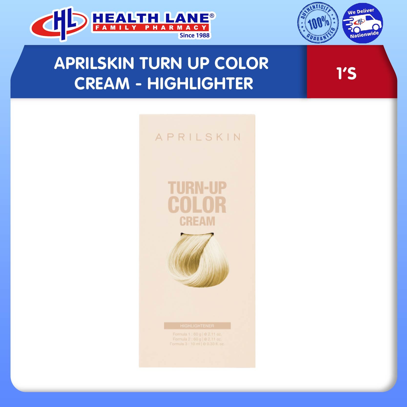 APRILSKIN TURN UP COLOR KRIM - HIGHLIGHTENER